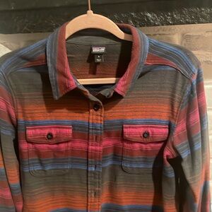Patagonia cotton long sleeve shirt